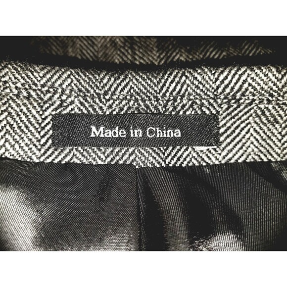 New 52L joseph & feiss Gray Wool Tweed Blazer Sport Coat Jacket - Picture 6 of 6